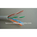 Cabo de rede / cabo de rede de alta qualidade 4P 24awg UTP Cat5e exterior / interior